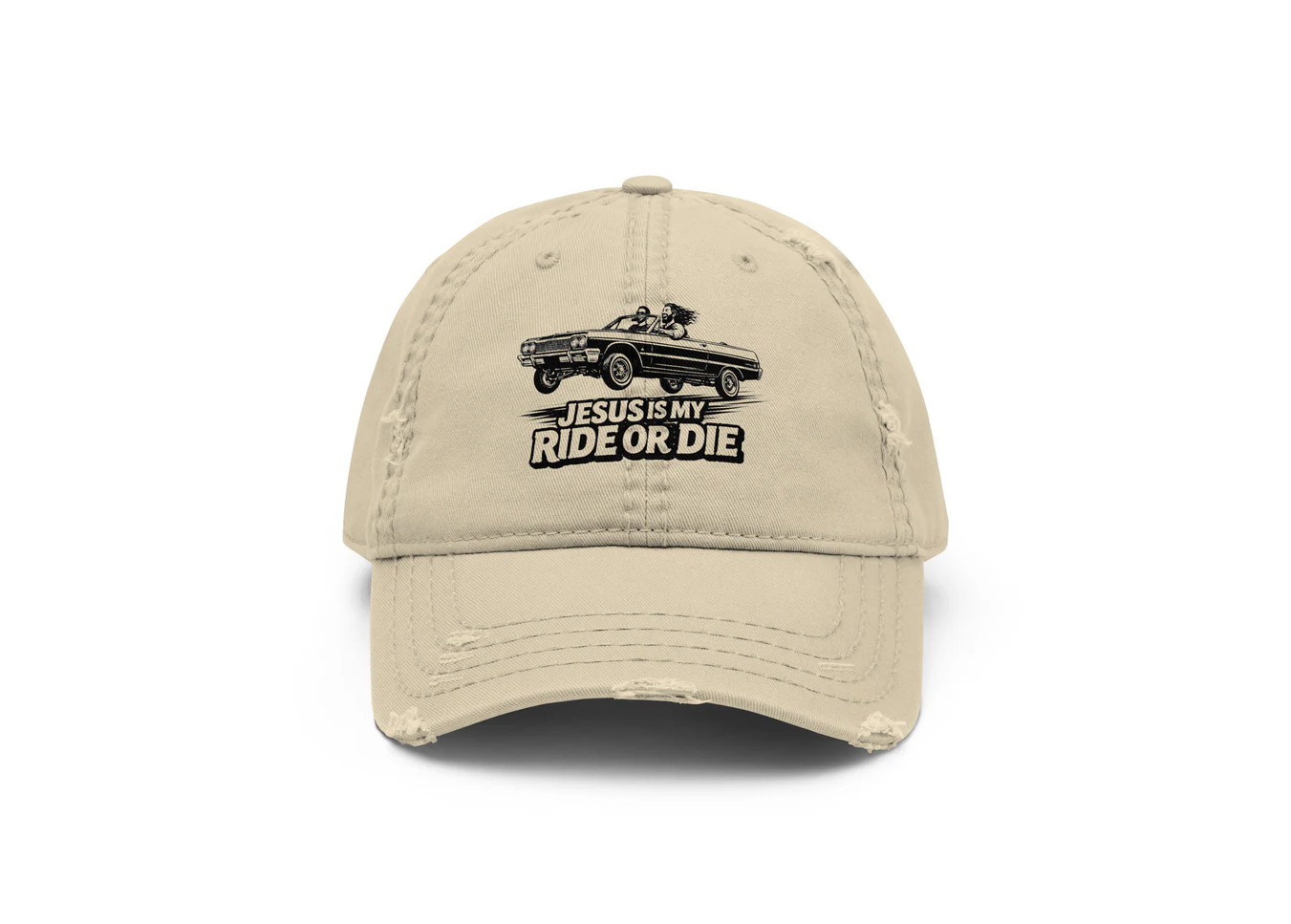 JESUS IS MY RIDE OR DIE CAP